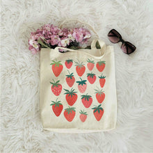 Load image into Gallery viewer, Strawberry Harvest Tote Bag