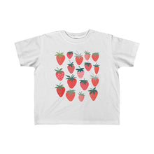 Load image into Gallery viewer, Sweet Strawberries Toddler Tee - Tiny Beast Designs