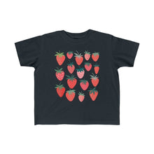 Load image into Gallery viewer, Sweet Strawberries Toddler Tee - Tiny Beast Designs
