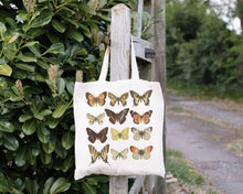 Load image into Gallery viewer, Butterfly Print Tote
