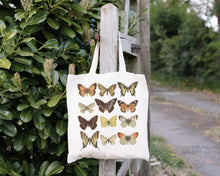 Load image into Gallery viewer, Butterfly Print Tote