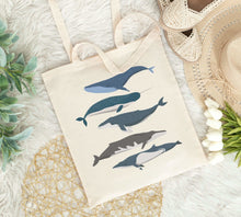 Load image into Gallery viewer, Ocean Whales Bag