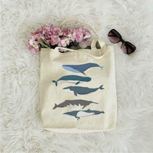 Load image into Gallery viewer, Ocean Whales Bag