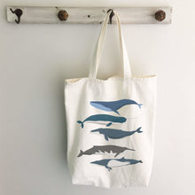 Load image into Gallery viewer, Ocean Whales Bag