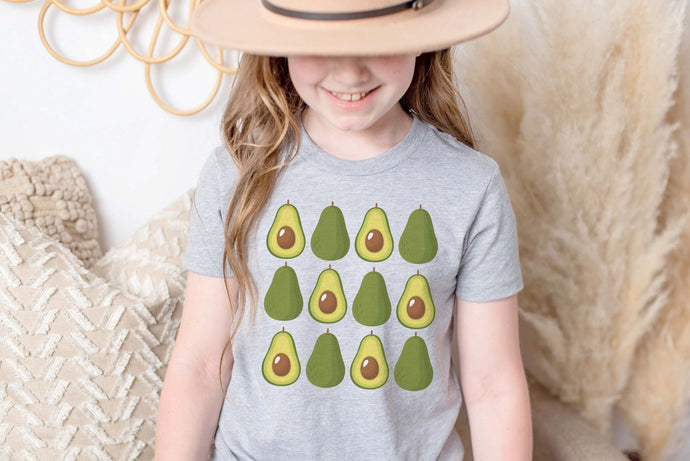 California Avocado Youth Shirt - Tiny Beast Designs
