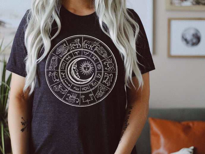 Celestial Astrology Shirt - Tiny Beast Designs