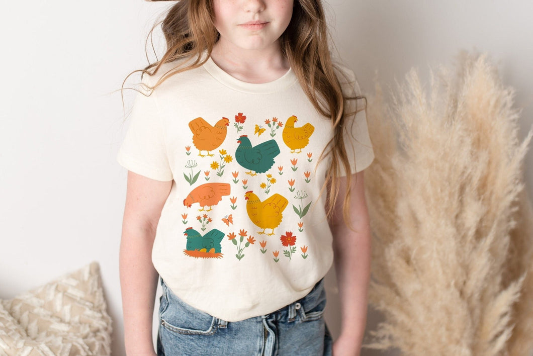 Chicken Farm Youth Shirt - Tiny Beast Designs
