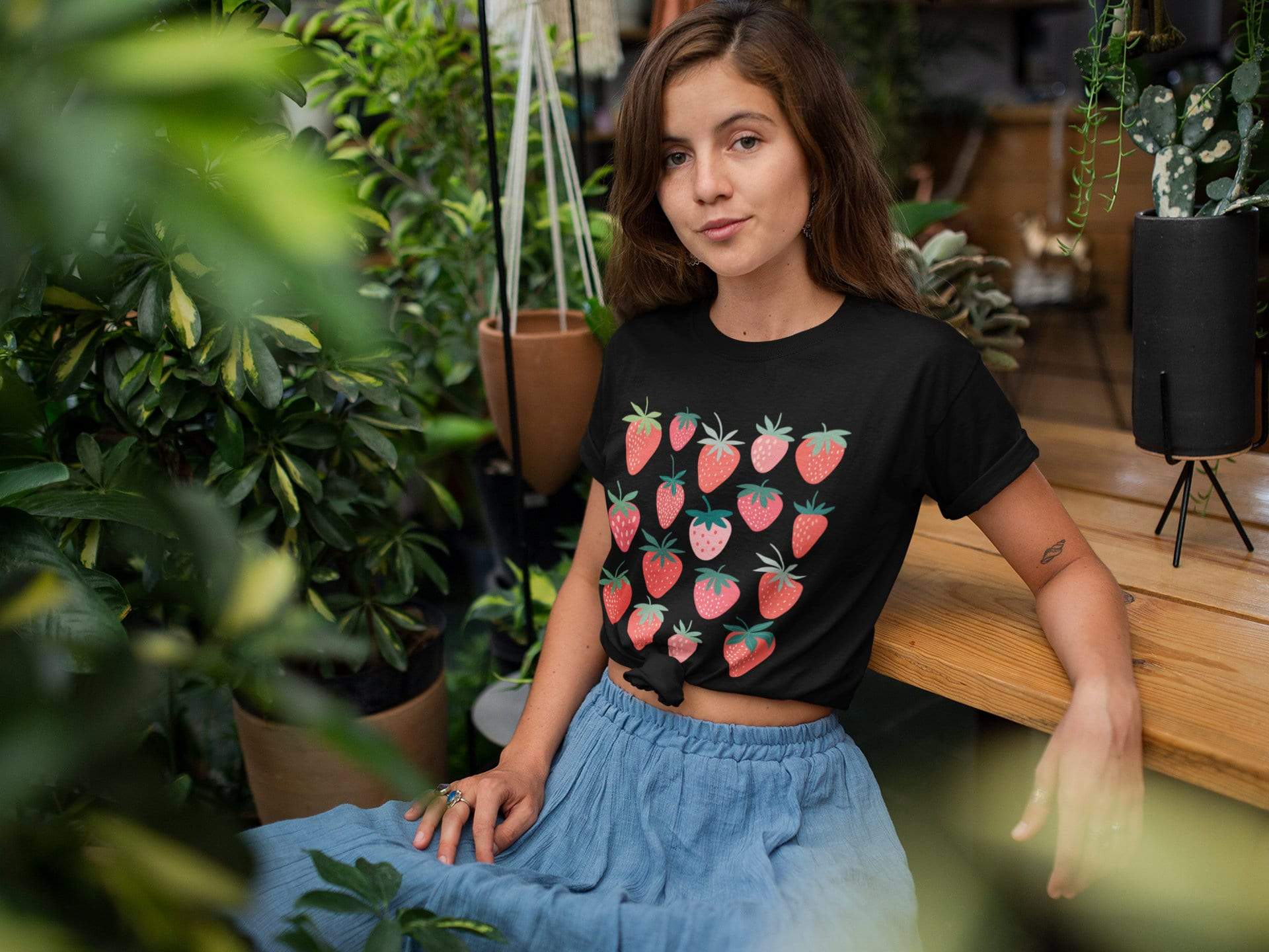 Strawberry Harvest Shirt – Tiny Beast Designs
