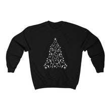 Load image into Gallery viewer, Dachshund Christmas Sweatshirt - Tiny Beast Designs

