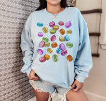 Load image into Gallery viewer, French Macaron Sweatshirt - Tiny Beast Designs
