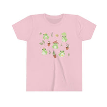 Load image into Gallery viewer, Garden Frog Youth Shirt - Tiny Beast Designs
