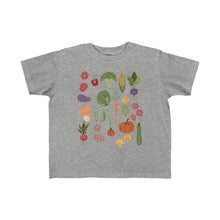 Load image into Gallery viewer, Garden Veggies Toddler Tee - Tiny Beast Designs
