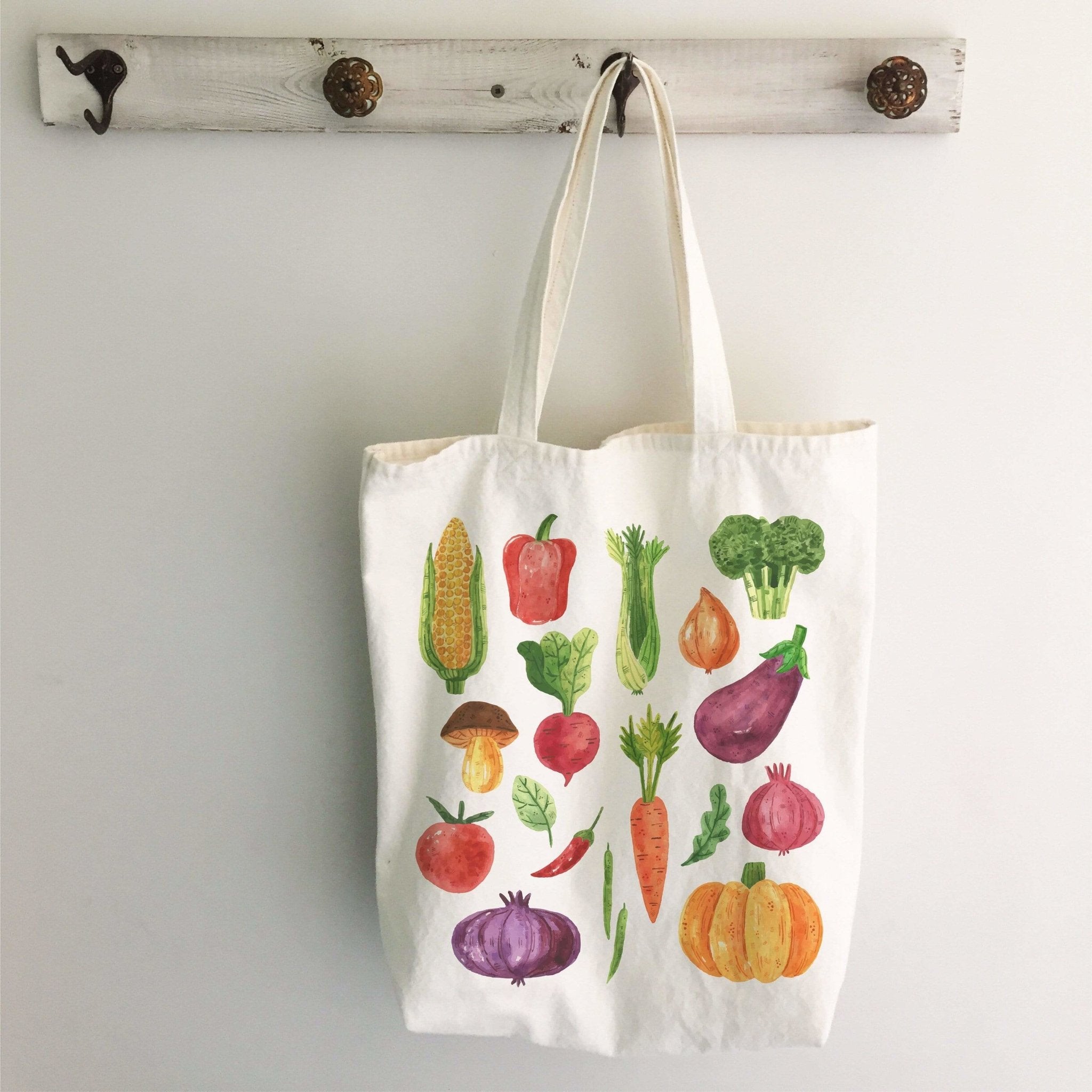 Vegetable Garden Tote Bag – Tiny Beast Designs