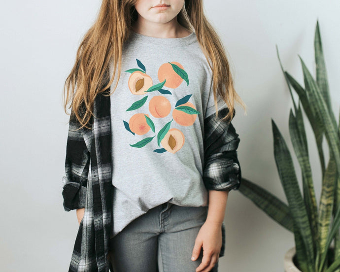 Georgia Peaches Youth Shirt - Tiny Beast Designs