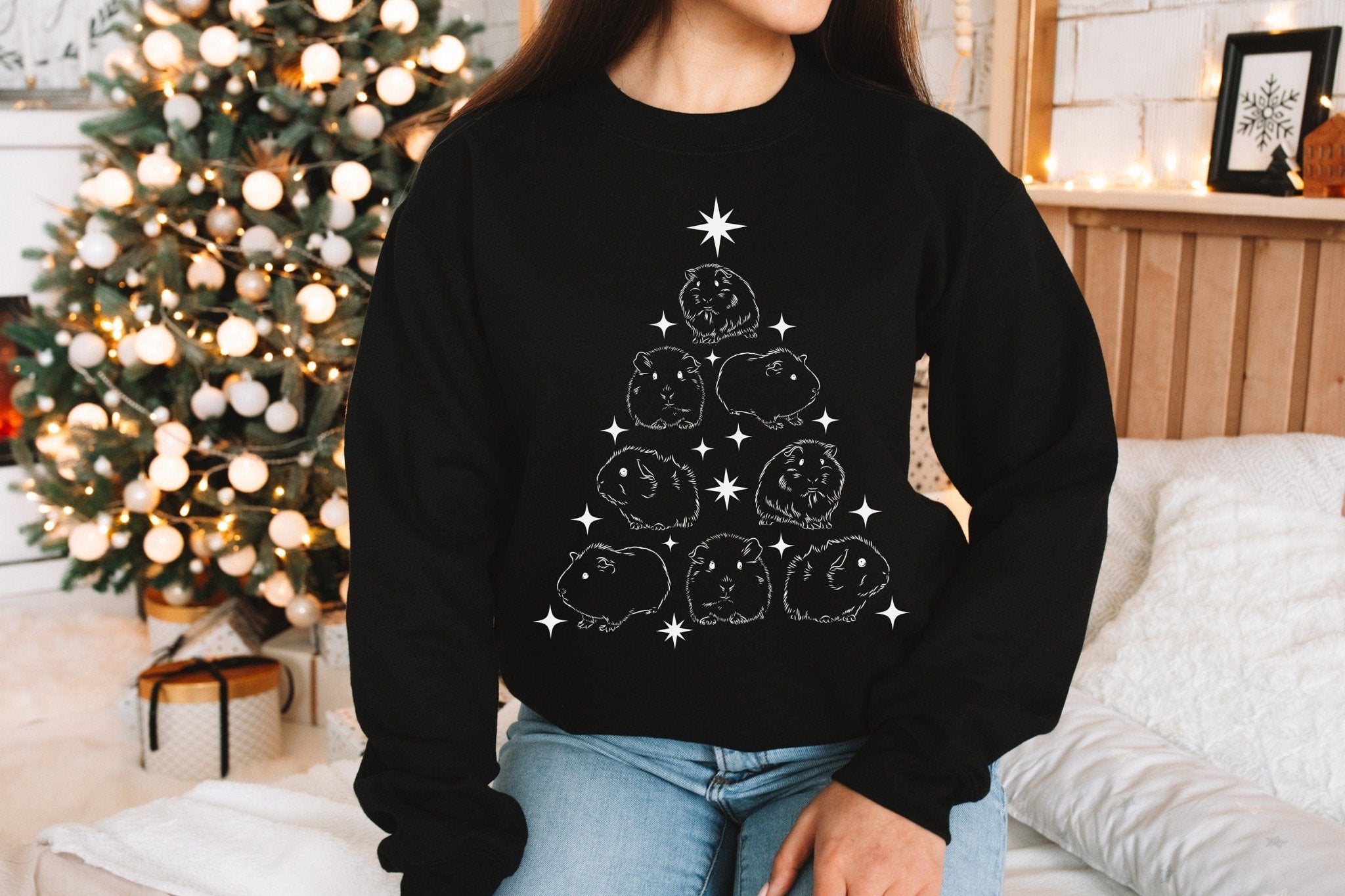 Black christmas online sweatshirt