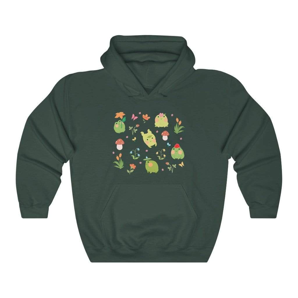 Kawaii cheap frog hoodie