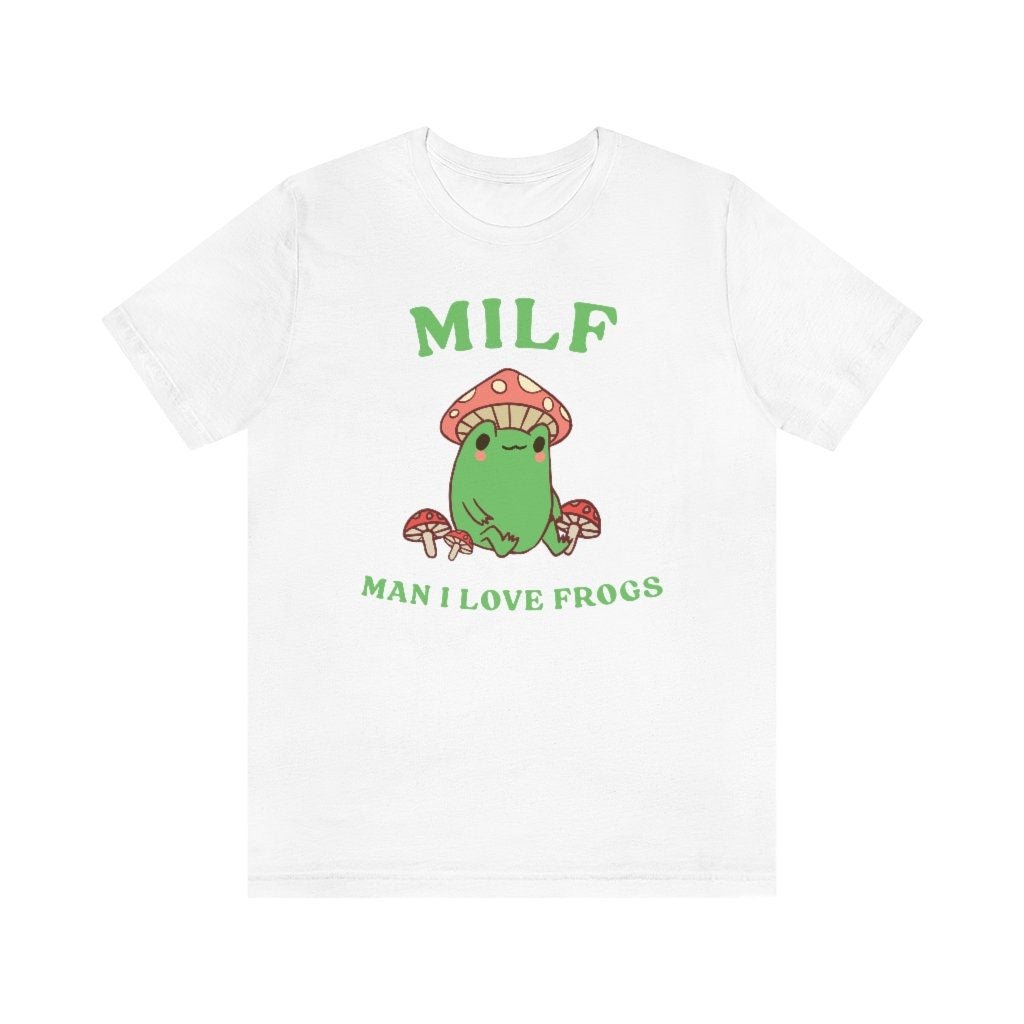 Man I Love Frogs Shirt White / M