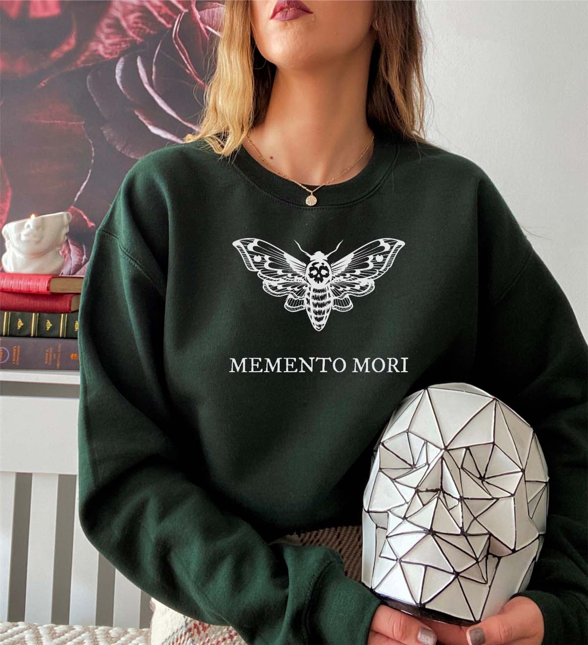 Memento Mori Sweatshirt – Tiny Beast Designs