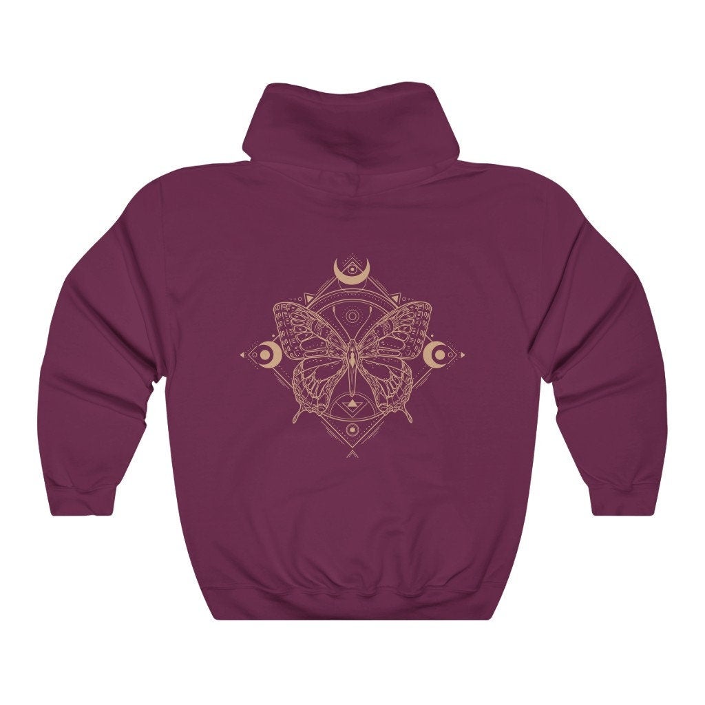 Mystical Butterfly Hoodie – Tiny Beast Designs Mystical Butterfly Hoodie – Tiny Beast Designs