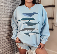 Load image into Gallery viewer, Ocean Whales Sweatshirt
