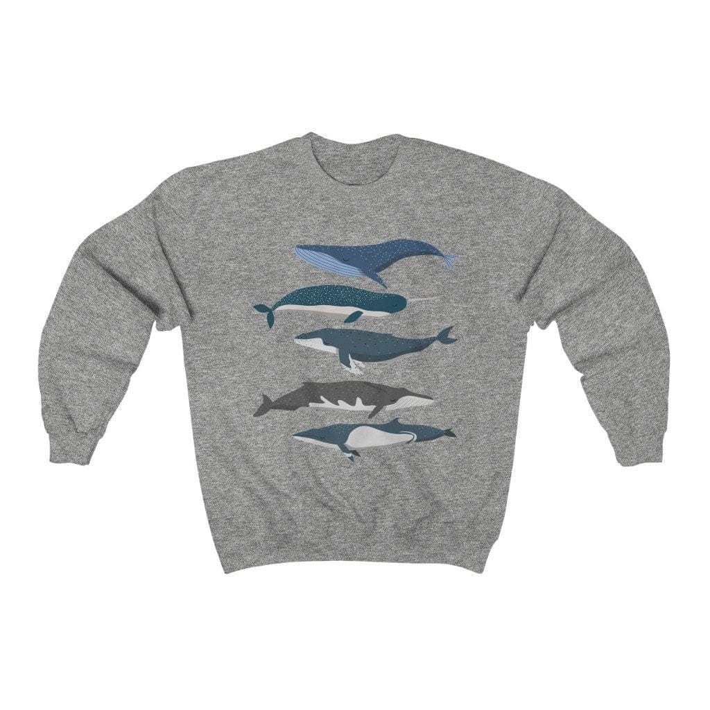 Whales sweatshirt discount