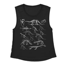 Load image into Gallery viewer, Paleontology Muscle Tank - Tiny Beast Designs
