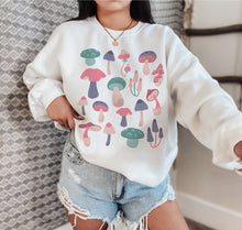 Load image into Gallery viewer, Playful Mushrooms Crewneck
