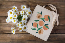 Load image into Gallery viewer, Georgia Peaches Tote Bag
