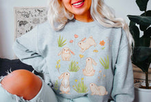 Load image into Gallery viewer, Rabbit Fields Sweatshirt - Tiny Beast Designs
