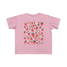 Load image into Gallery viewer, Strawberry Fields Toddler Tee - Tiny Beast Designs
