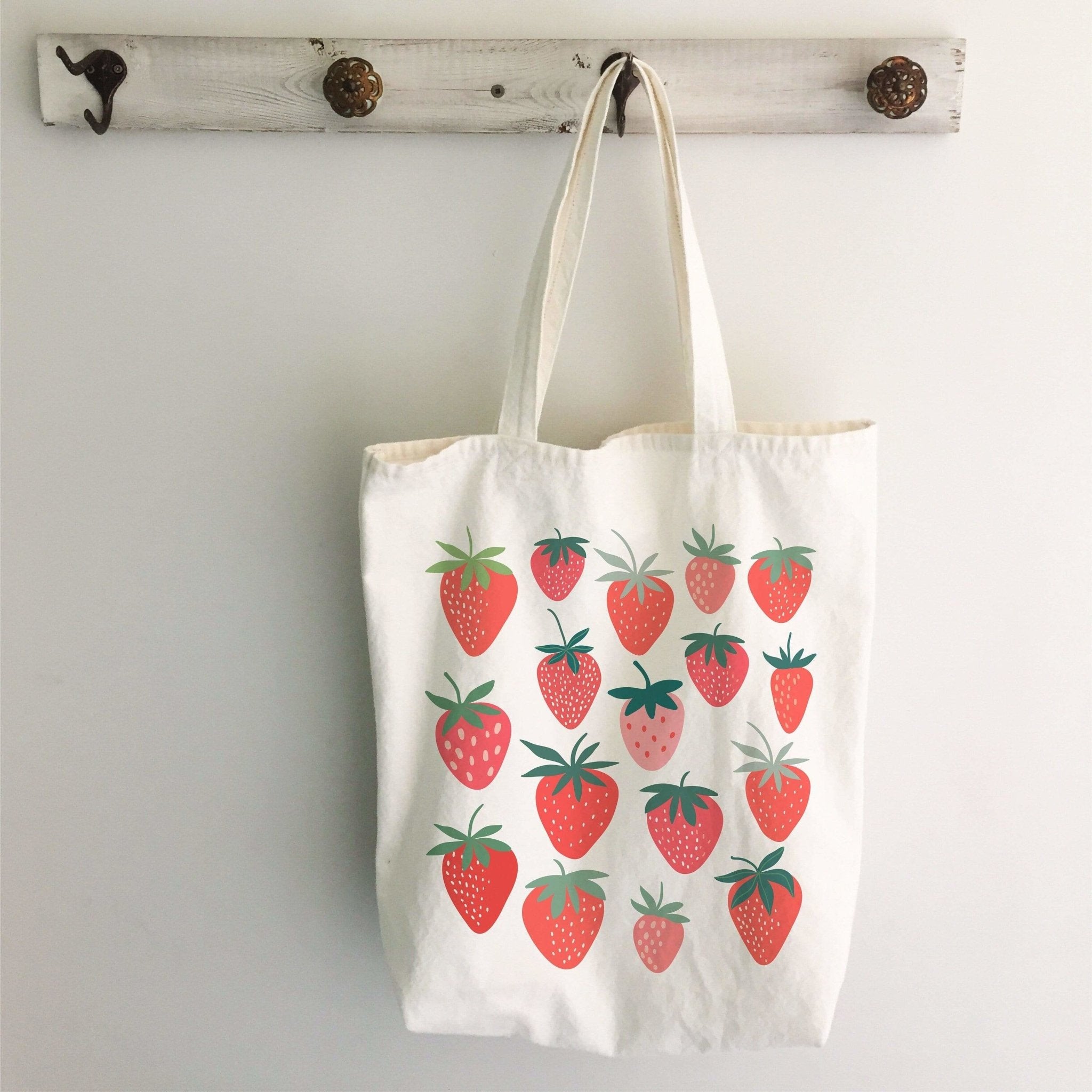 Strawberry Tote Bag