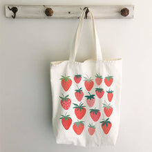 Load image into Gallery viewer, Strawberry Harvest Tote Bag
