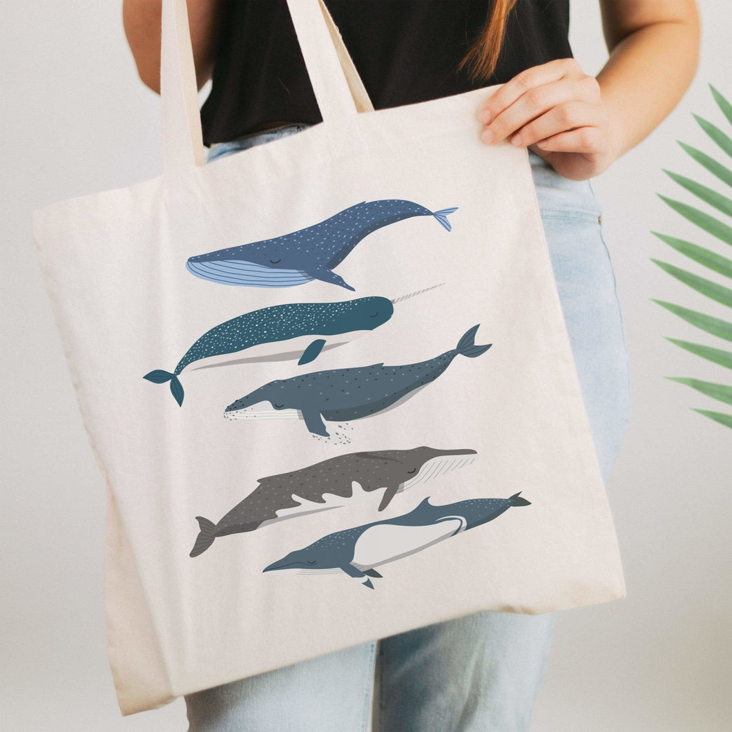 Ocean Whales Bag