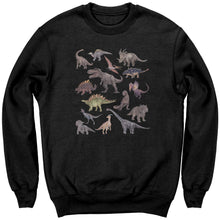Load image into Gallery viewer, Youth Dinosaur Roar Sweatshirt - Tiny Beast Designs
